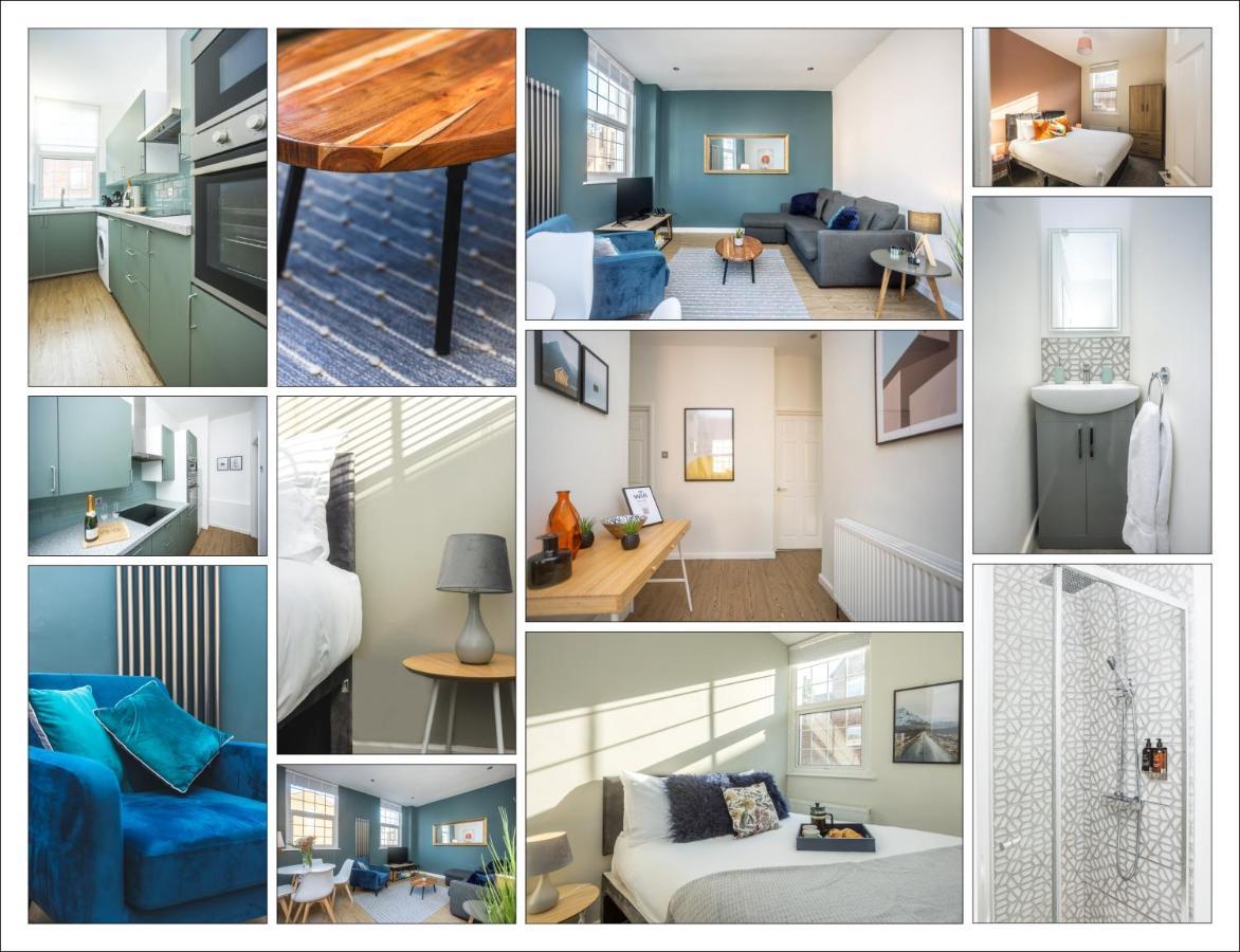 Modern Apartment Within City Walls, Parking Chester Extérieur photo